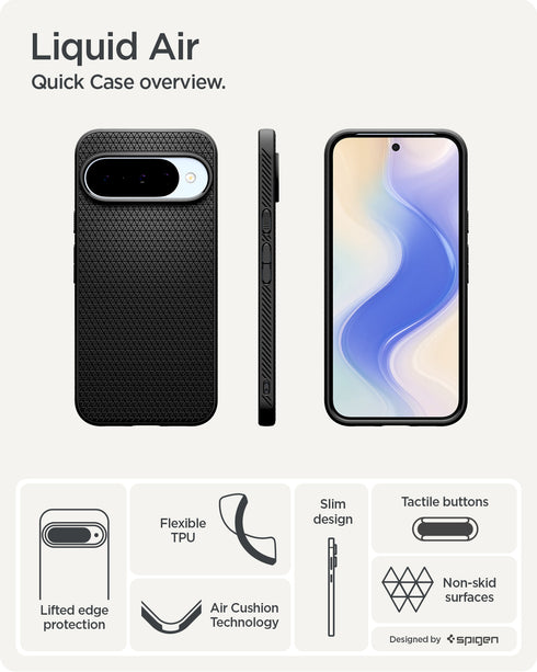 Spigen כיסוי ל-Pixel 10 Pro / Pixel 10 – Liquid Air